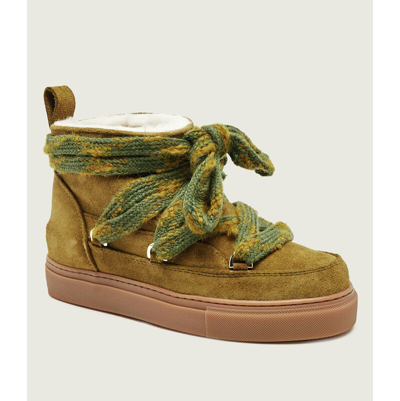 INUIKII Sněhule Knot | semiš | shearling | wełna