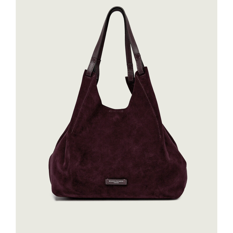 GIANNI CHIARINI Kabelka shopper + váček Dua | semiš