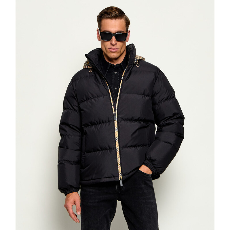 Burberry péřová bunda Snowdown v černé barvě
