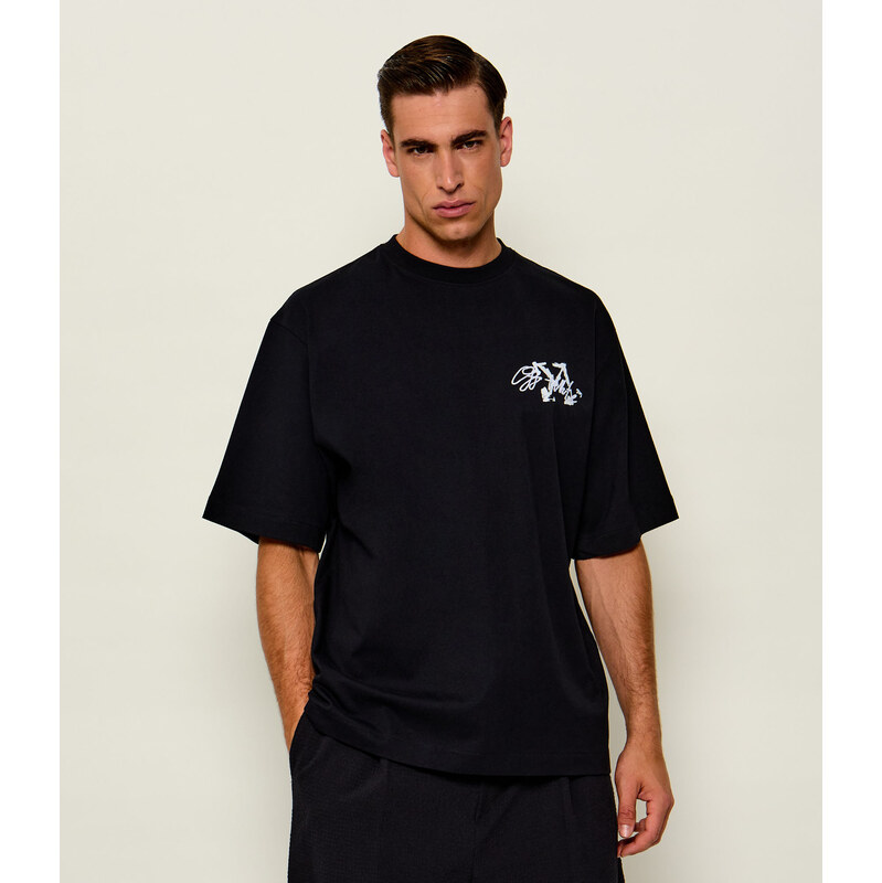 OFF-WHITE Tričko Stroke 2 Arrow Skate | Relaxed fit