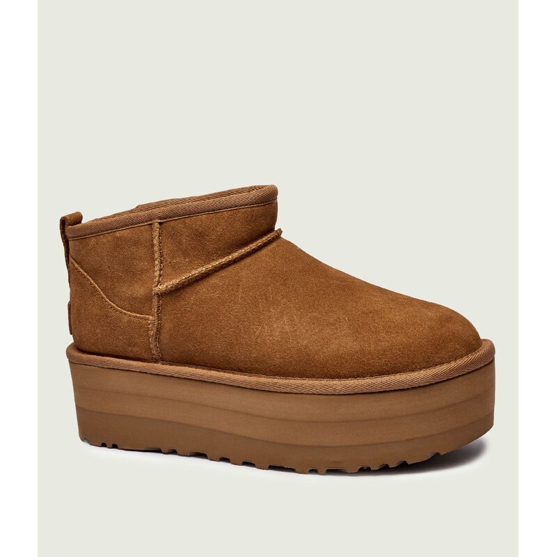 UGG Sněhule CLASSIC ULTRA MINI | vlna | semiš