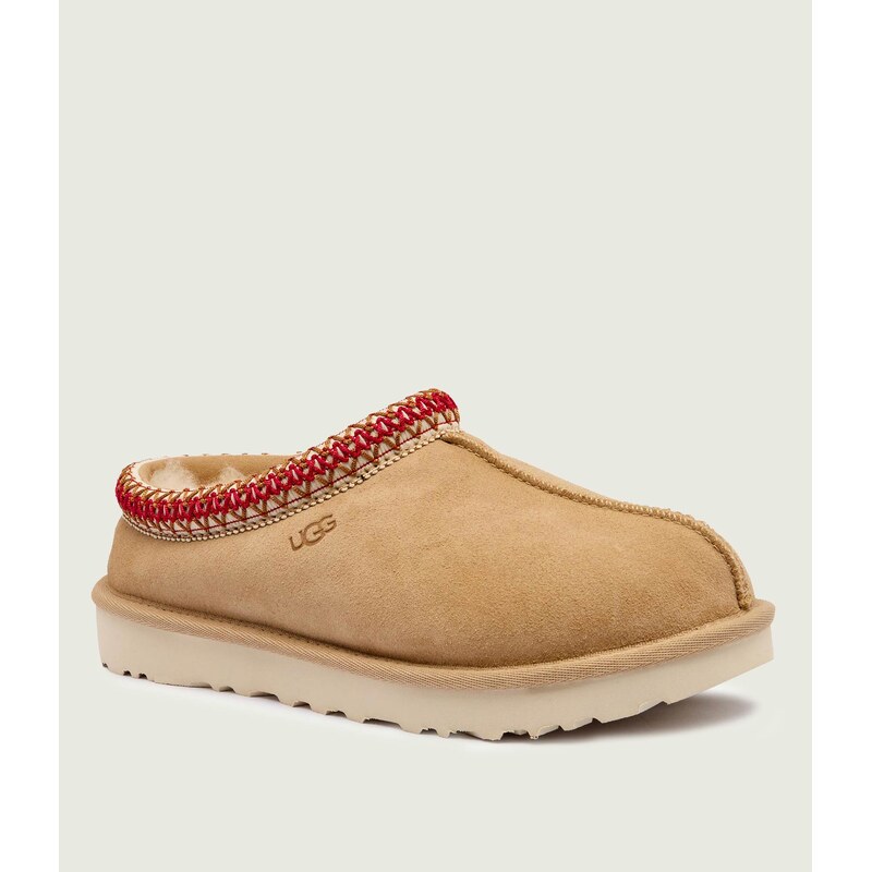 UGG Pantofle typu mules W TASMAN II | s příměsí vlny | semiš