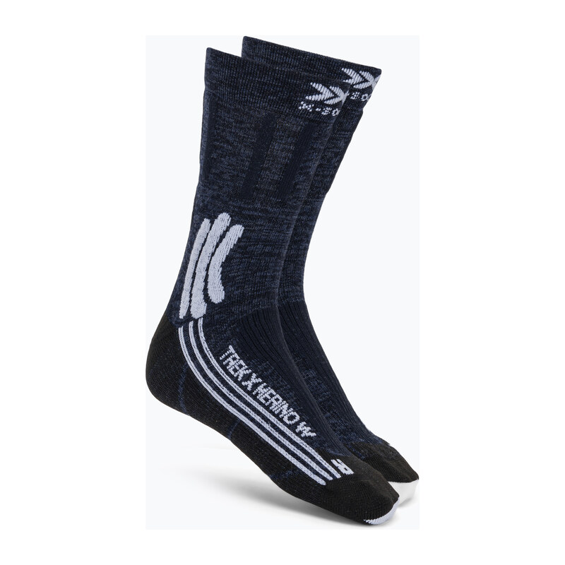Dámské ponožky X-Socks Trek X Merino midnight blue/arctic white 114586312
