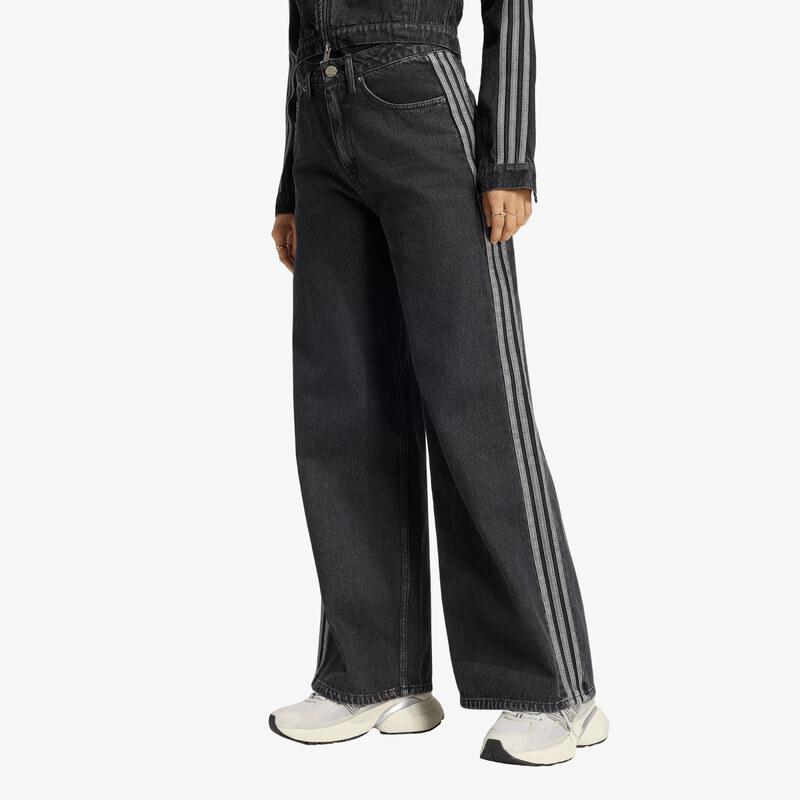 adidas Originals Džíny adidas High Rise Wide Leg Denim Pant True