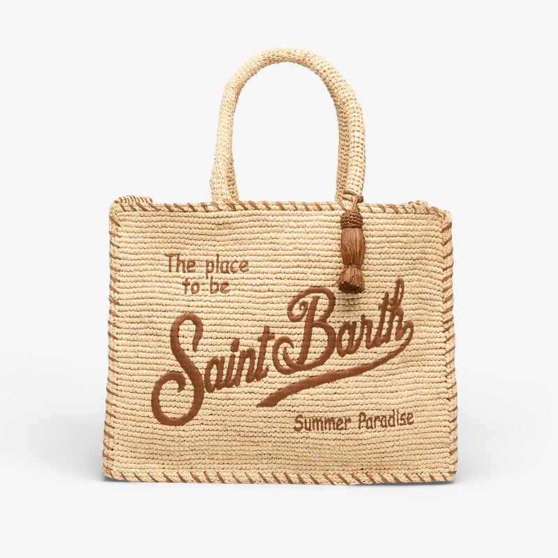 Kabelka MC2 Saint Barth Vanity Raffia Bag Border Universal