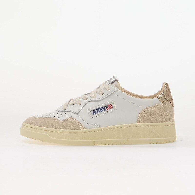 Autry Medalist Low Woman White/ Gold