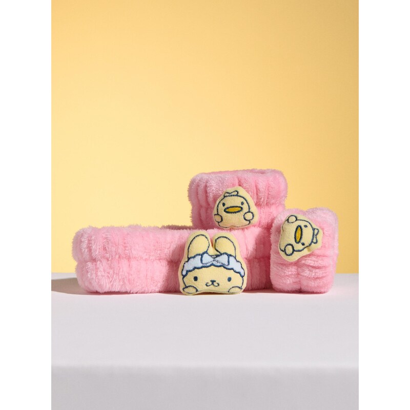 Sinsay - Kosmetické čelenky na hlavu a zápěstí PomPomPurin -