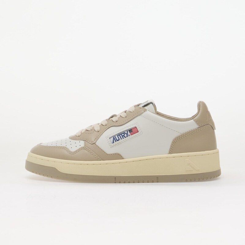 Autry Medalist Low Man White/ Feather Gray