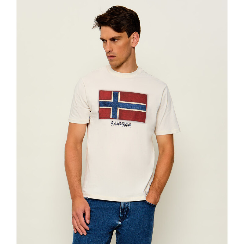 Napapijri Tričko S - Flag Tiki SS | Relaxed fit