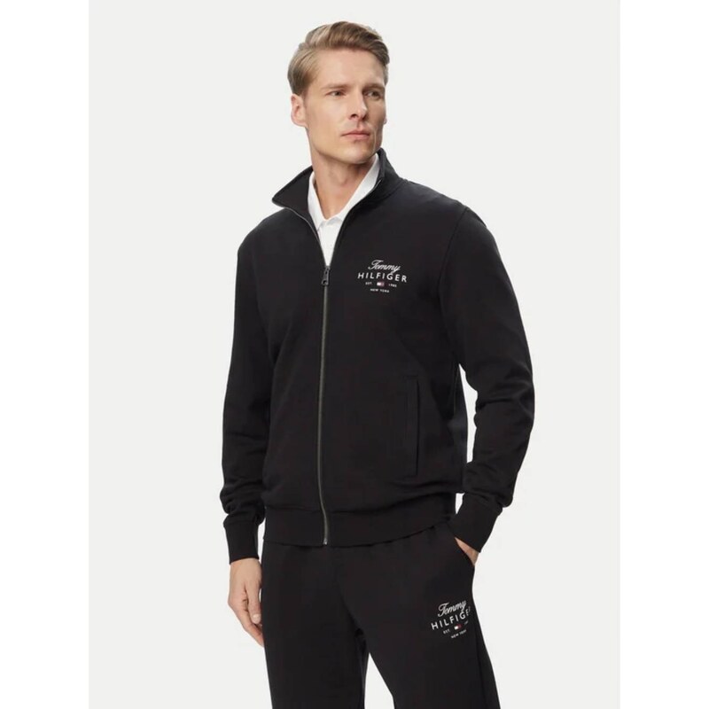 Tommy Hilfiger pánská černá mikina