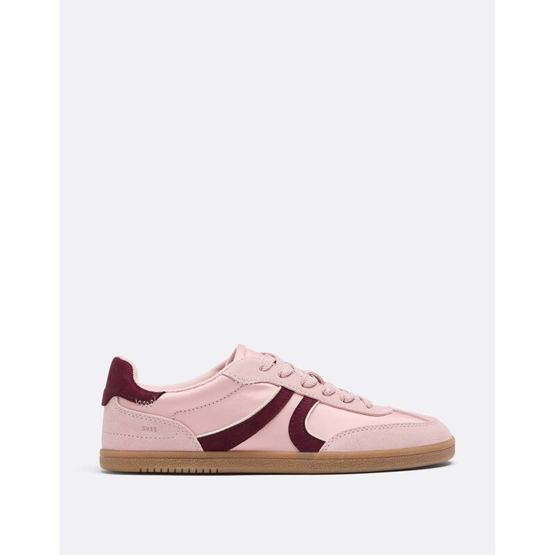 Stradivarius S011 basic retro trainers in pink