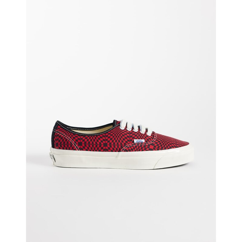 Vans LX Authentic 44 trainers in black pattern-Red