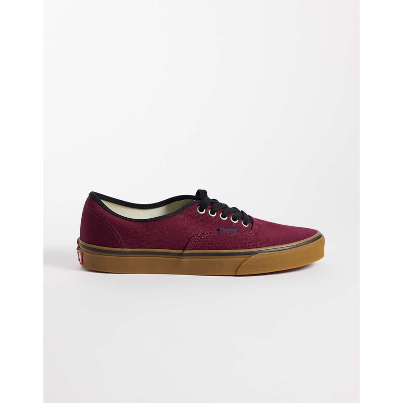 Vans Authentic trainers in burgundy-Red
