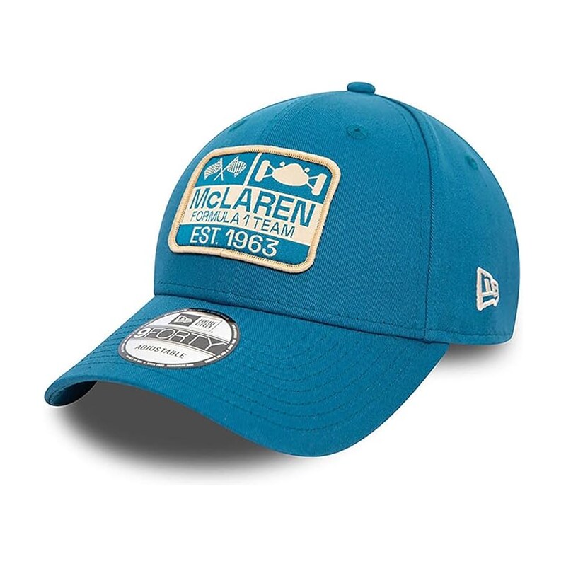 Kšiltovka McLaren Unisex Graphic Patch 9Forty Cap Blue modrá