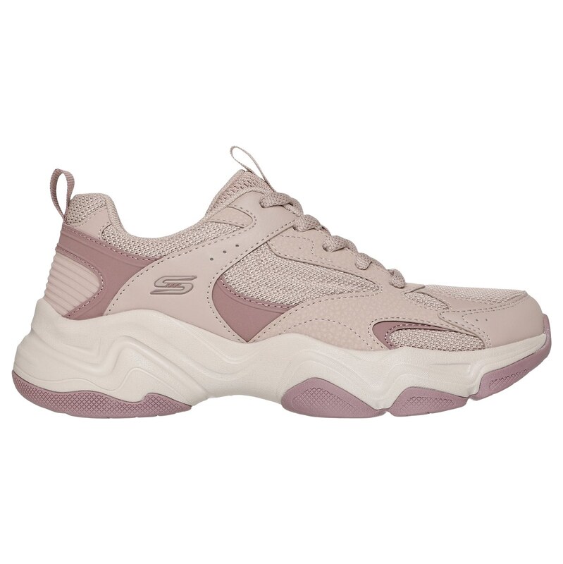 Skechers Ženy BOBS Sport Diego Shoes v Sedohnedá, Velikost 35,