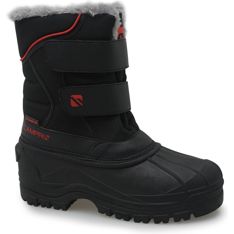 Zimní boty Campri Snow dět. černá/červená