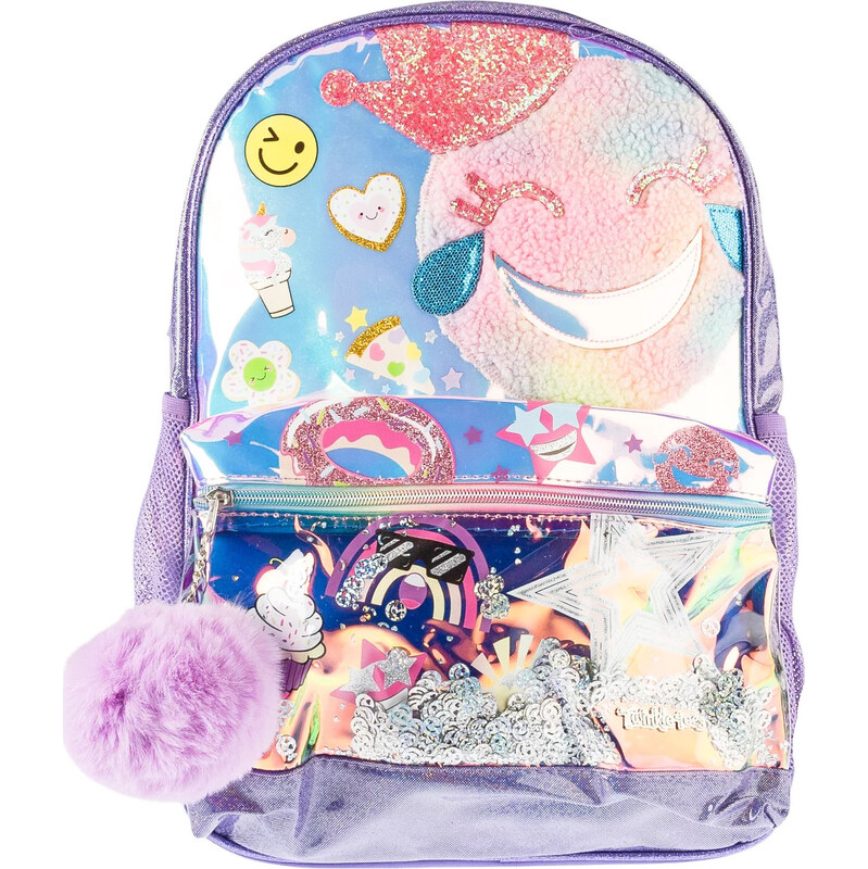 Dívčí batoh Skechers Unicorn Face Backpack SKTT8577-PRMT Fialová