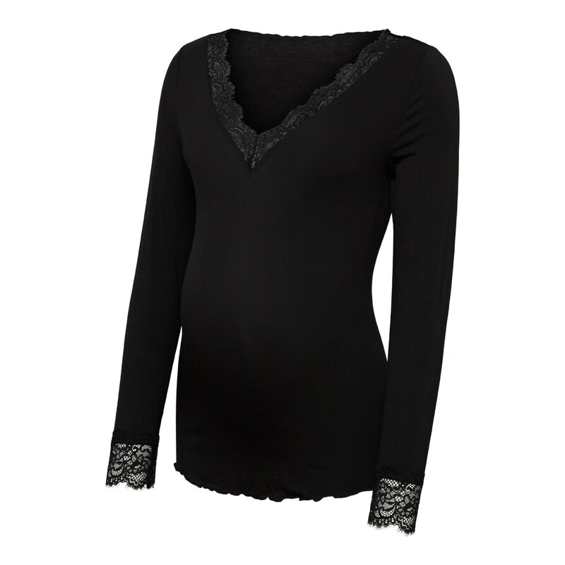 Vero Moda Maternity Tričko VMMSKYE černá