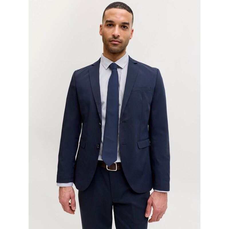 JACK & JONES Kravata JACSolid námořnická modř