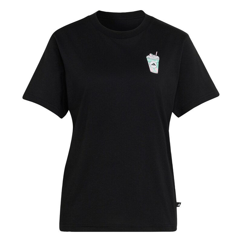 ADIDAS SPORTSWEAR Funkční tričko Food světlemodrá / růžová /