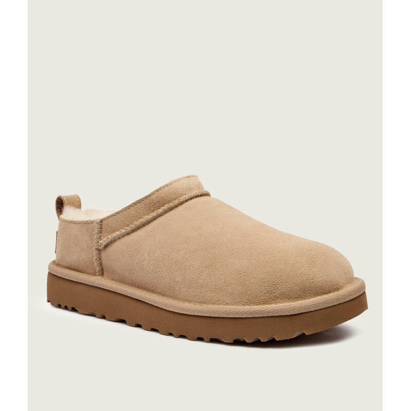 UGG Sněhule W CLASSIC MICRO | semiš | s přídavkem vlny