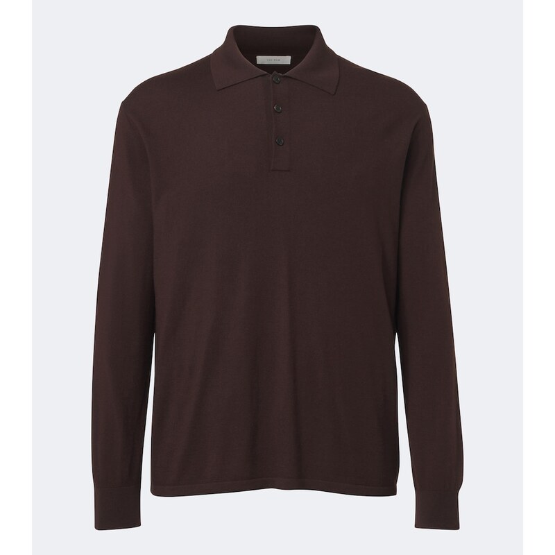 The Row Menville wool polo sweater