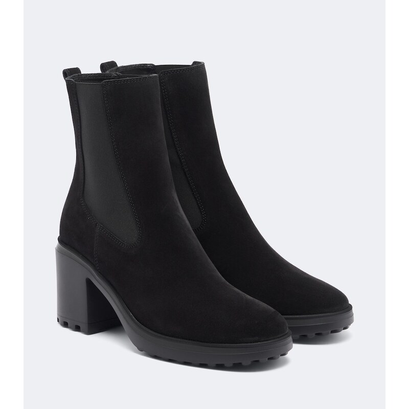 Hogan H724 suede ankle boots