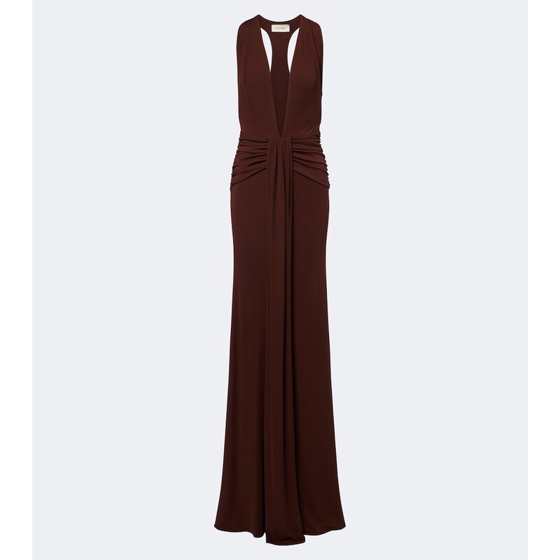 The New Arrivals Ilkyaz Ozel Siwa gathered ruched gown