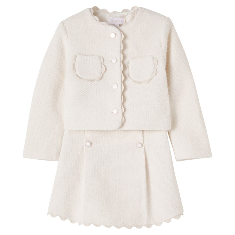 Patachou Tweed jacket and skirt set