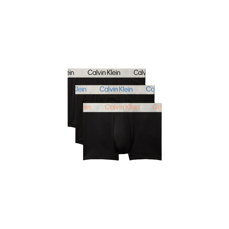 Calvin Klein Underwear Boxerky modrá / světle šedá / jasně