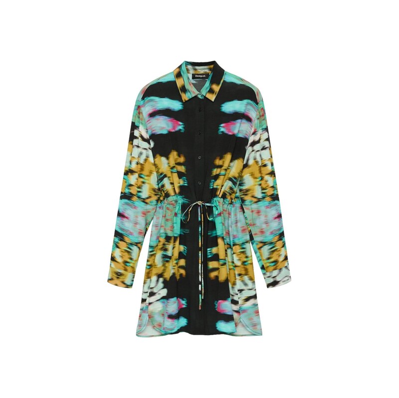 Desigual Košilové šaty C Lacroix mix barev / černá