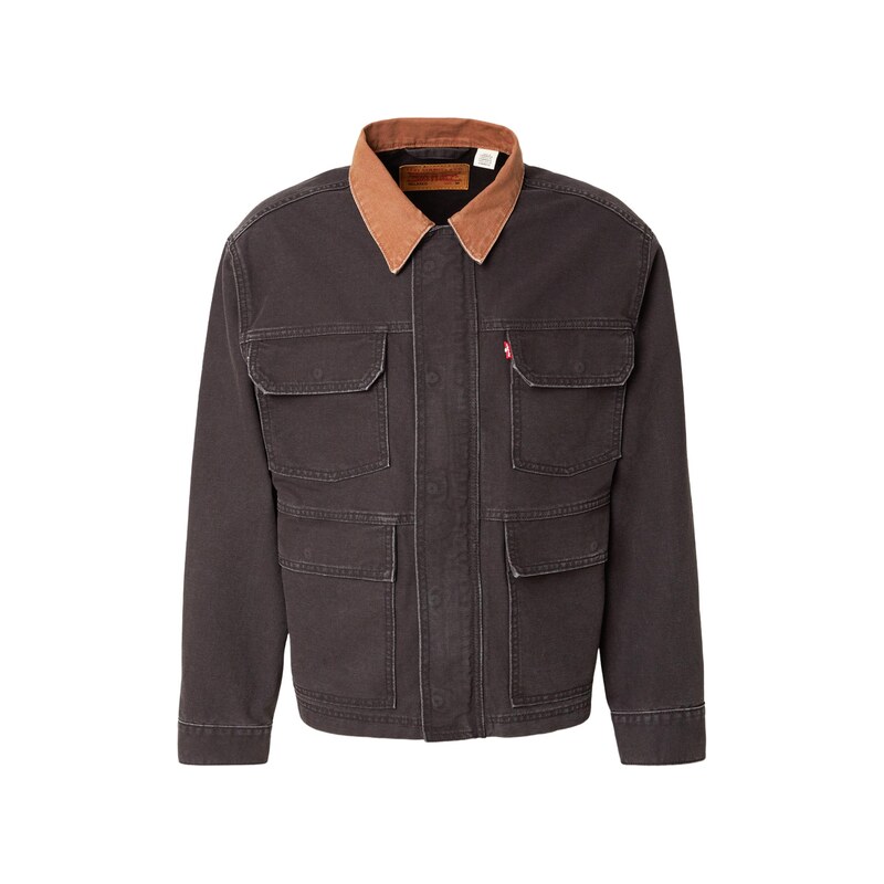 LEVIS  Přechodná bunda EAST PORT velbloudí / černá