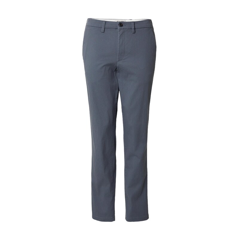 JACK & JONES Chino kalhoty JPSTOLLIE DYLAN tmavě šedá