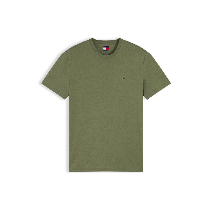 Tommy Jeans Tričko JASPE khaki