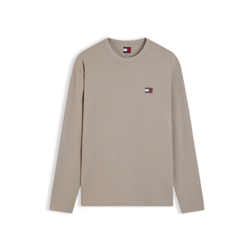 Tommy Jeans Tričko šedobéžová