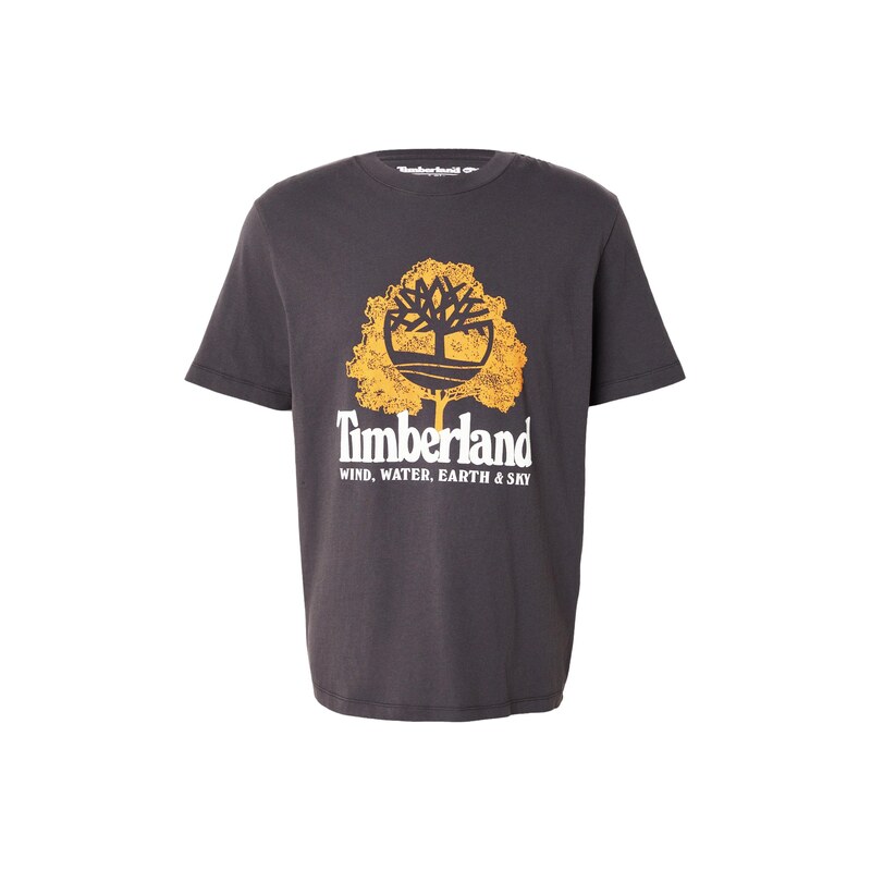 TIMBERLAND Tričko oranžová / černá / bílá