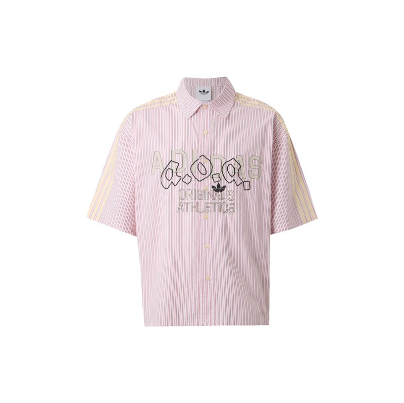 ADIDAS ORIGINALS Košile režná / růže / černá / bílá