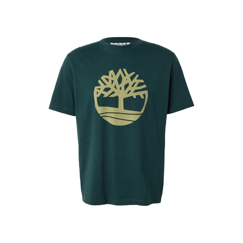 TIMBERLAND Tričko NORTHWOOD TREE zlatá / rákos