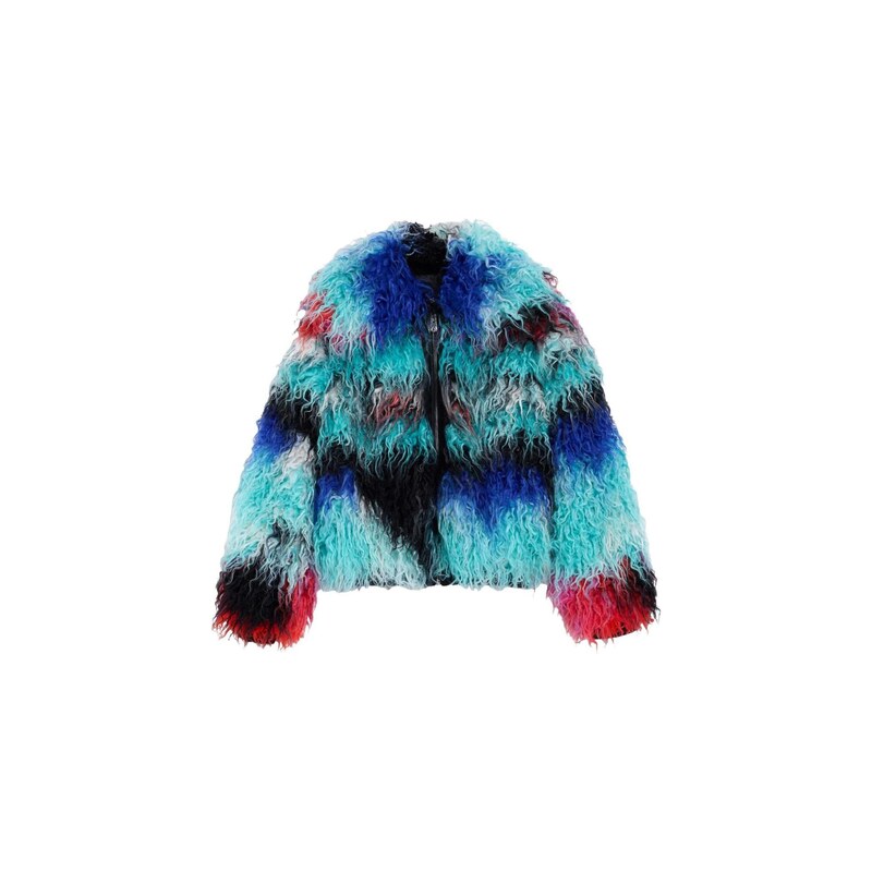 Desigual Zimní kabát Lacroix mix barev