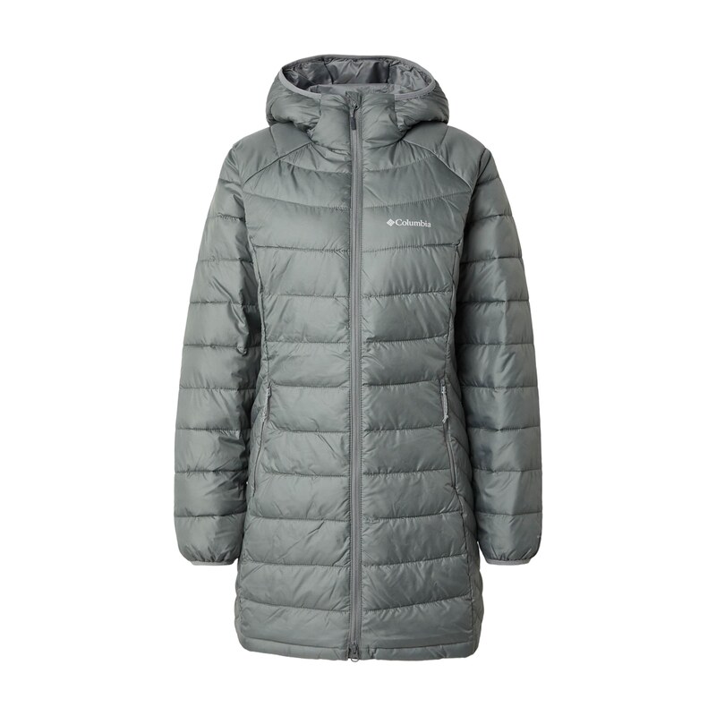 COLUMBIA Outdoorový kabát Powder Lite II světle zelená