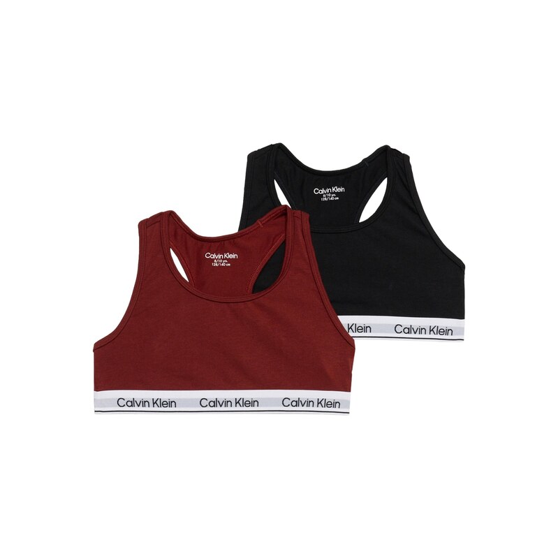 Calvin Klein Underwear Podprsenka světle šedá / černá / bílá