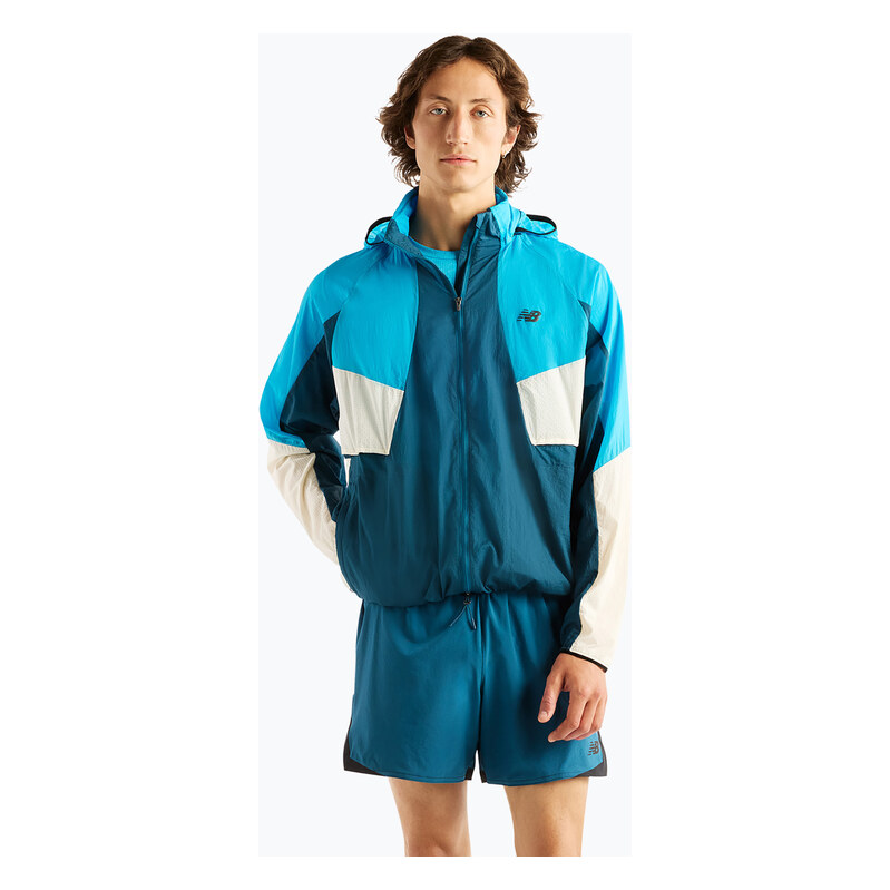 Pánská běžecká bunda New Balance RC Jacket streamsong