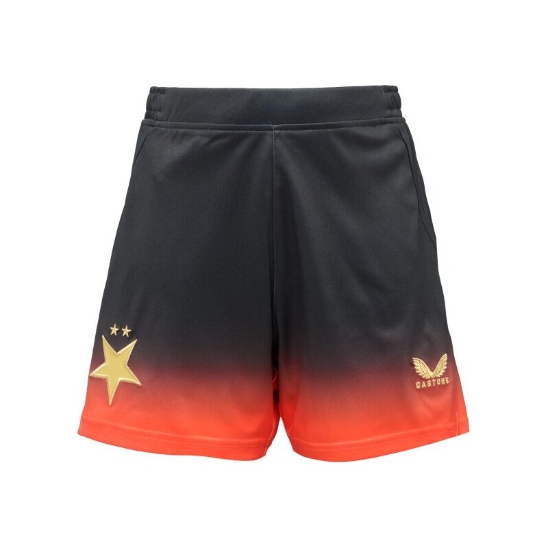 CASTORE SK SLAVIA PRAGUE AWAY SHORT JR Dětské fotbalové šortky
