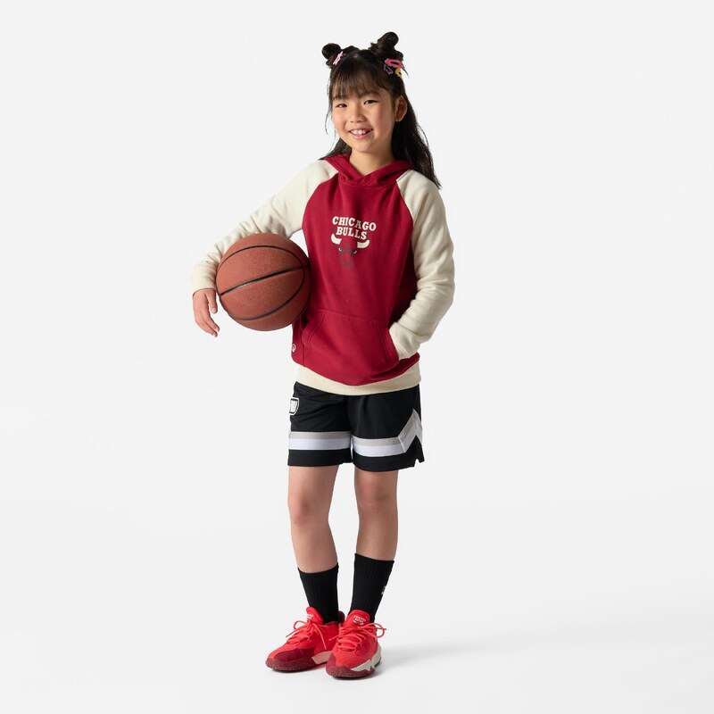 TARMAK Dětská mikina s kapucí NBA Bulls