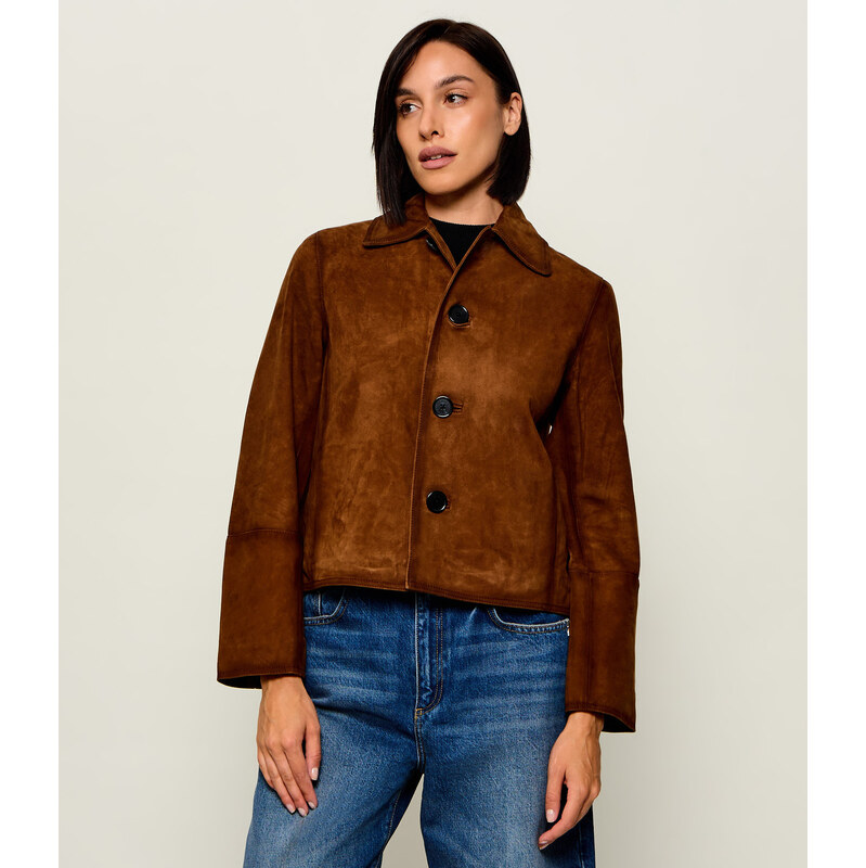 Zadig&Voltaire Bunda Lessa | Relaxed fit | semiš