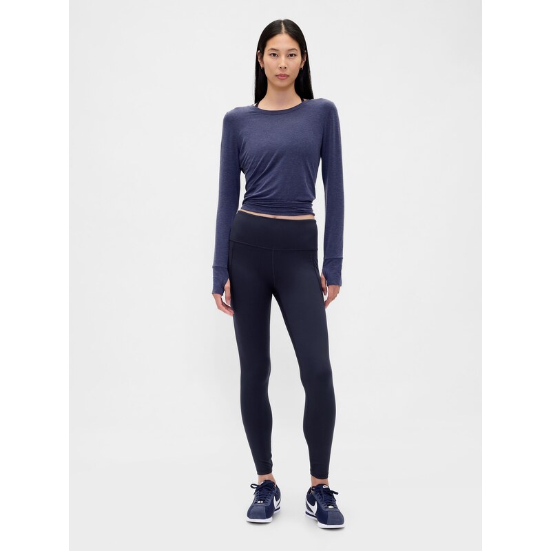 GapFit High Rise Power sportovní legíny