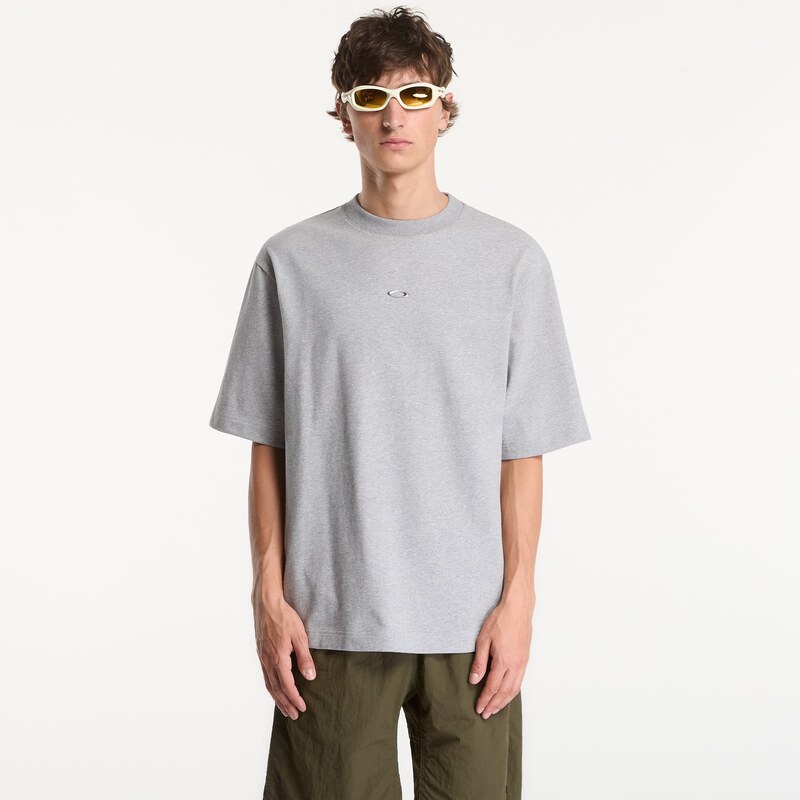 Tričko Oakley Reserve Strato Reflective Tee Cement Melange S