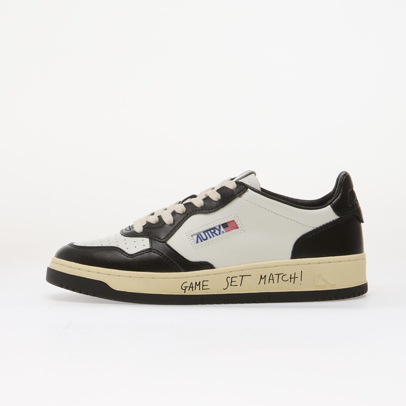 Autry Medalist Low Man White/ Black