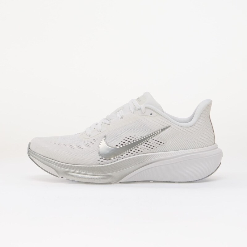 Nike Pegasus 42 White/ Metallic Silver-Wolf Grey