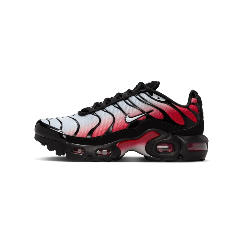 Nike Air Max Plus Pure Platinum University Red Black White